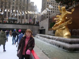 Rochelle at Rockefeller Center